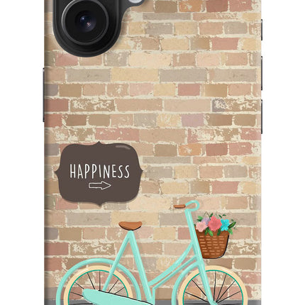 Happiness Artwork iPhone 16 Hard Case Back Cover by Casekaro