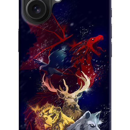 Game Of Thrones iPhone 16 Hard Case Back Cover by Casekaro