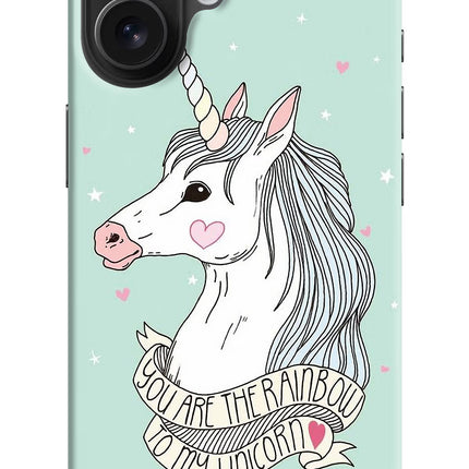 Unicorn Wallpaper iPhone 16 Hard Case Back Cover by Casekaro
