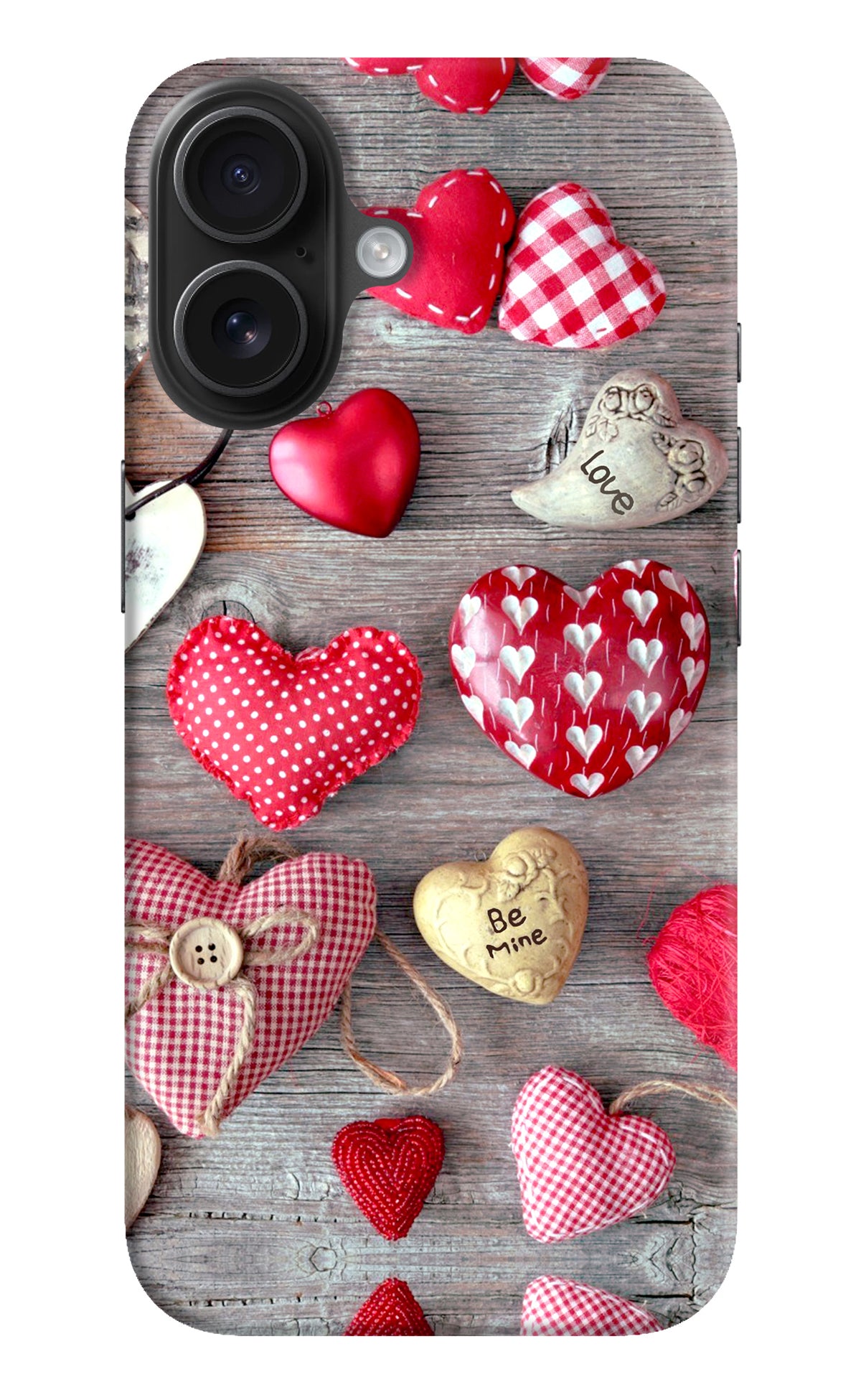 Love Wallpaper iPhone 16 Back Cover