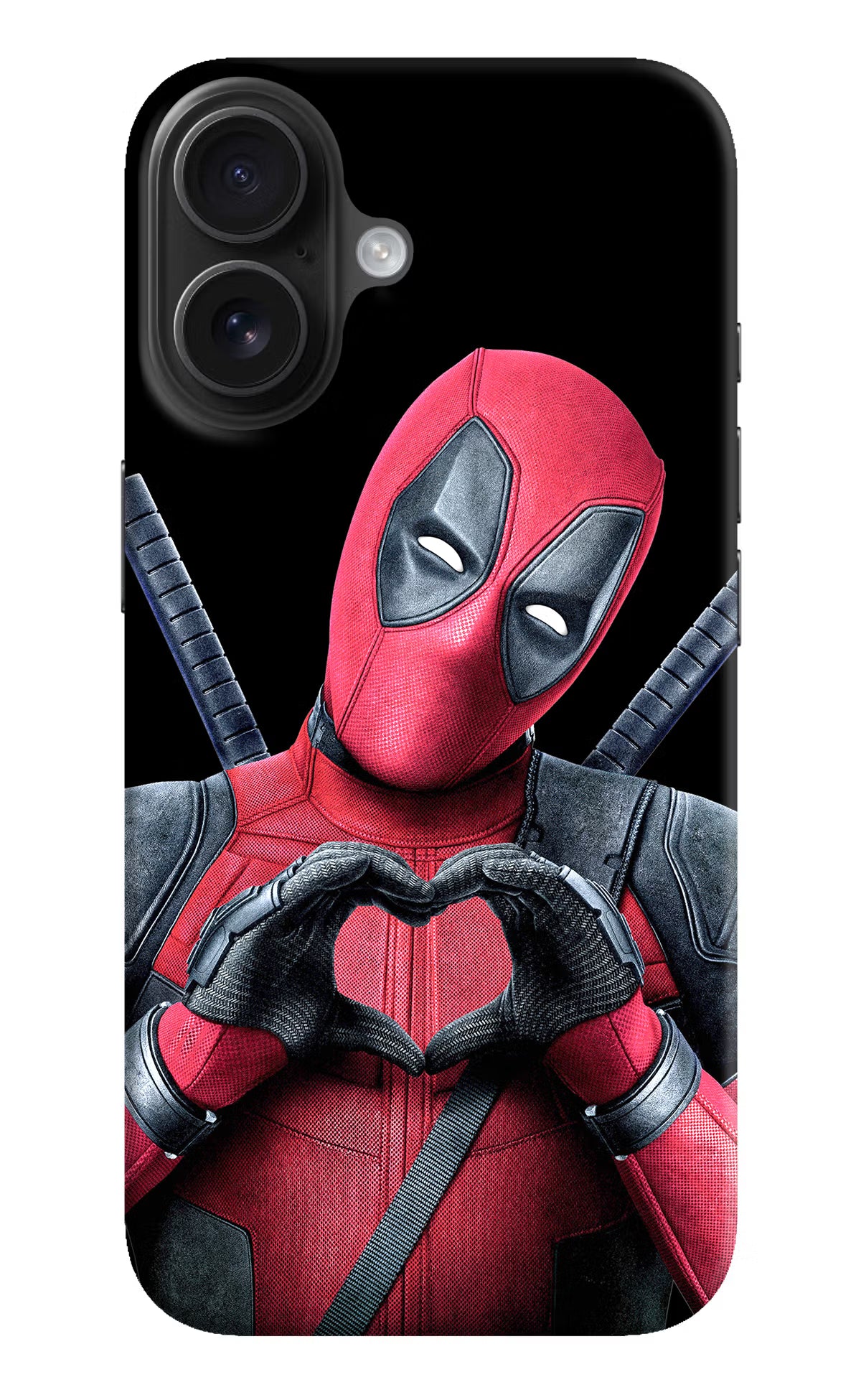 Deadpool iPhone 16 Hard Case Back Cover by Casekaro