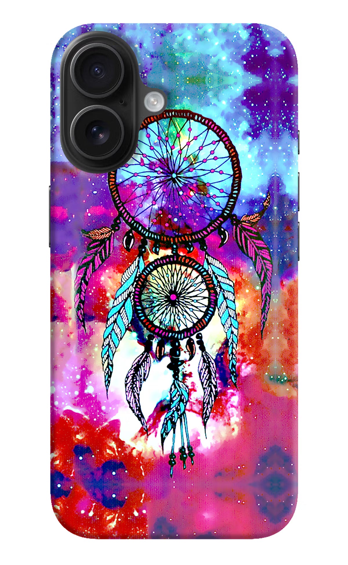 Dream Catcher Abstract iPhone 16 Hard Case Back Cover by Casekaro