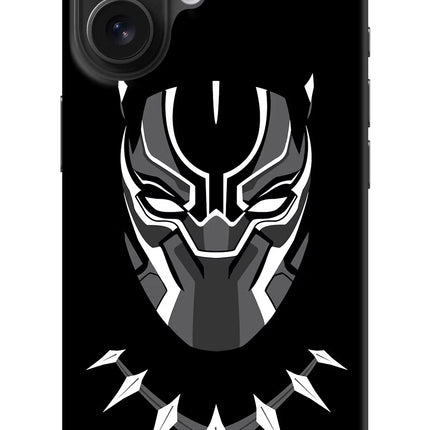 Black Panther iPhone 16 Hard Case Back Cover by Casekaro