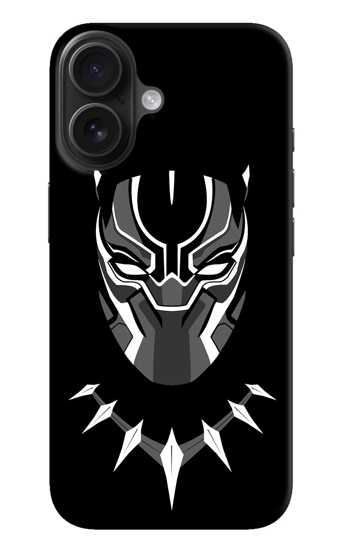 Black Panther iPhone 16 Hard Case Back Cover by Casekaro