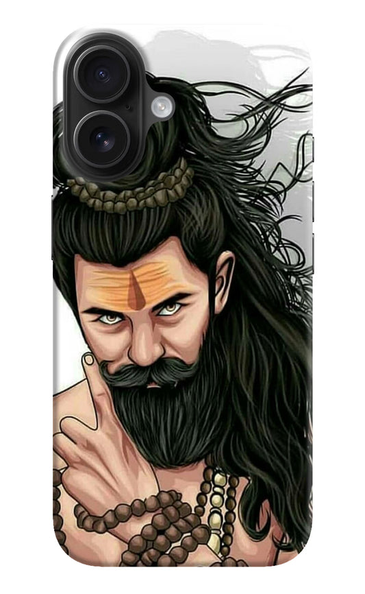 Mahadev iPhone 16 Hard Case Back Cover by Casekaro