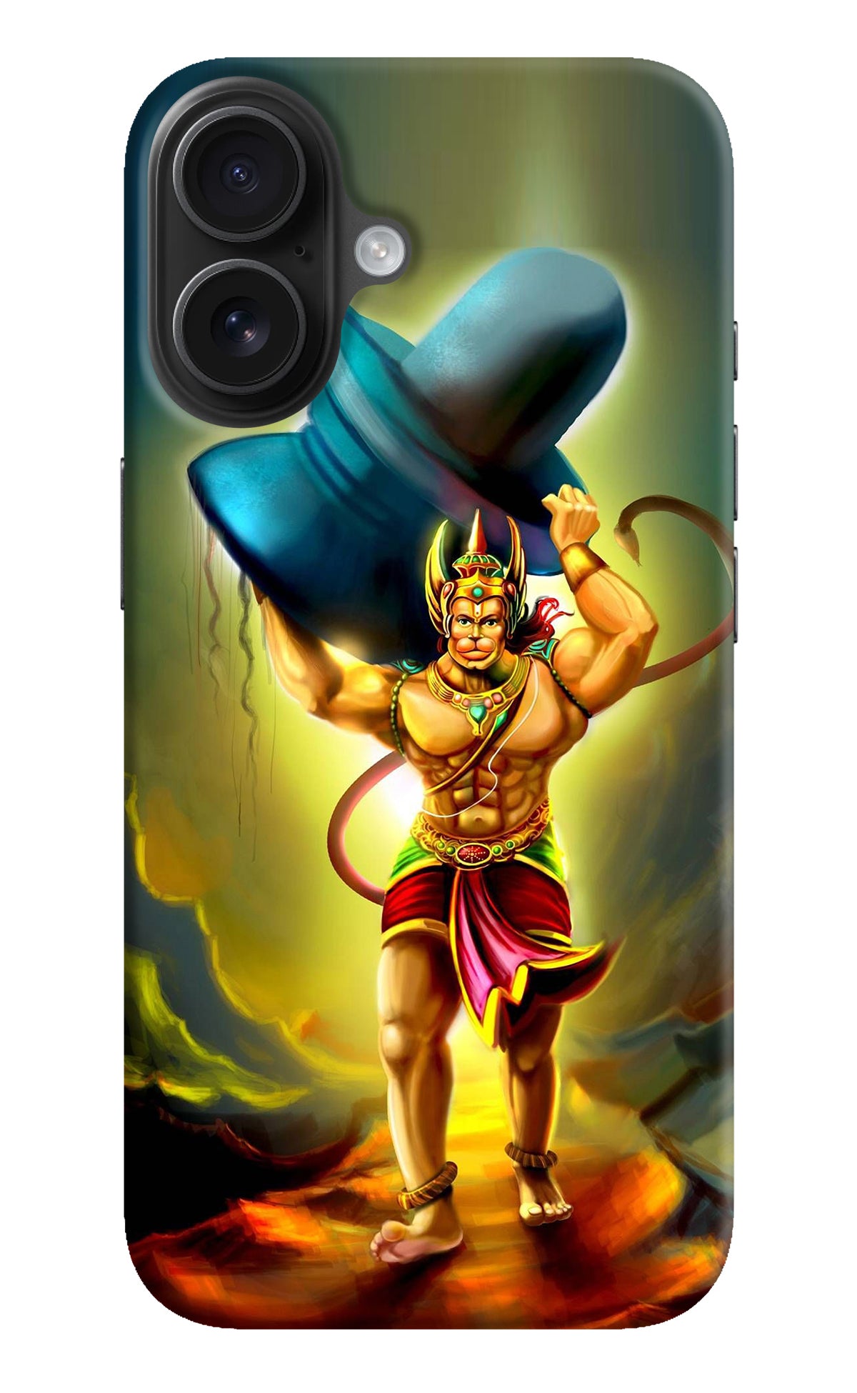 Lord Hanuman iPhone 16 Back Cover