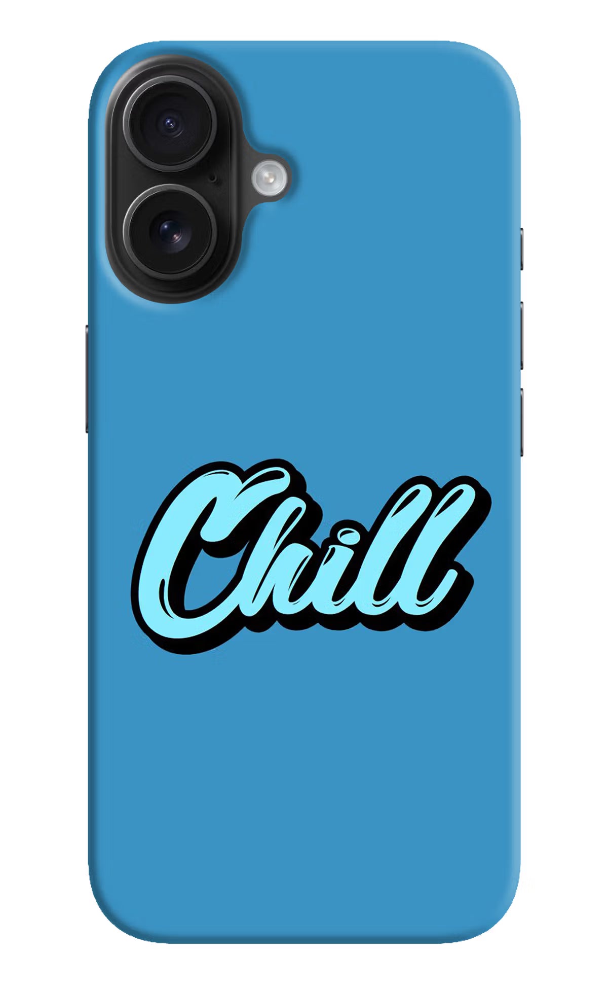 Chill iPhone 16 Hard Case Back Cover by Casekaro