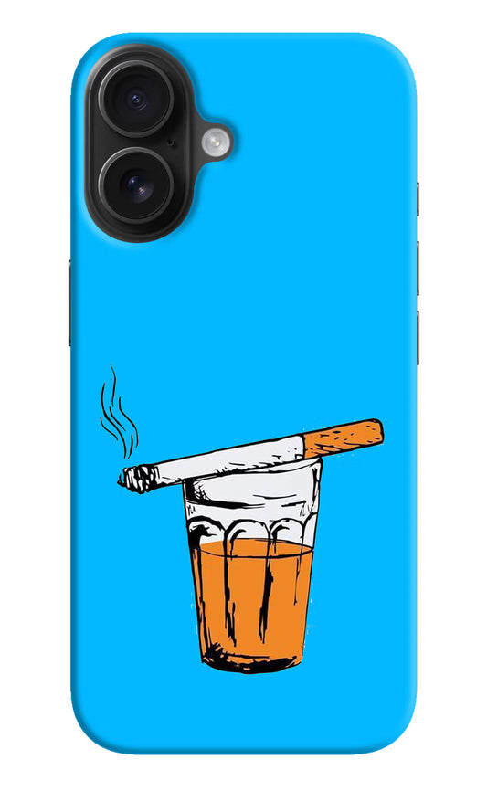 Chai Sutta iPhone 16 Hard Case Back Cover by Casekaro