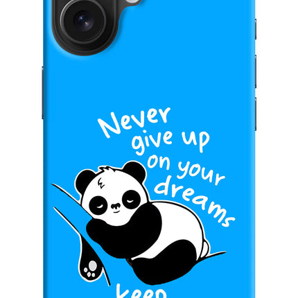 Keep Sleeping iPhone 16 Hard Case Back Cover by Casekaro