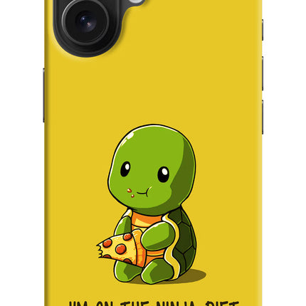 I'm on Ninja Diet iPhone 16 Hard Case Back Cover by Casekaro