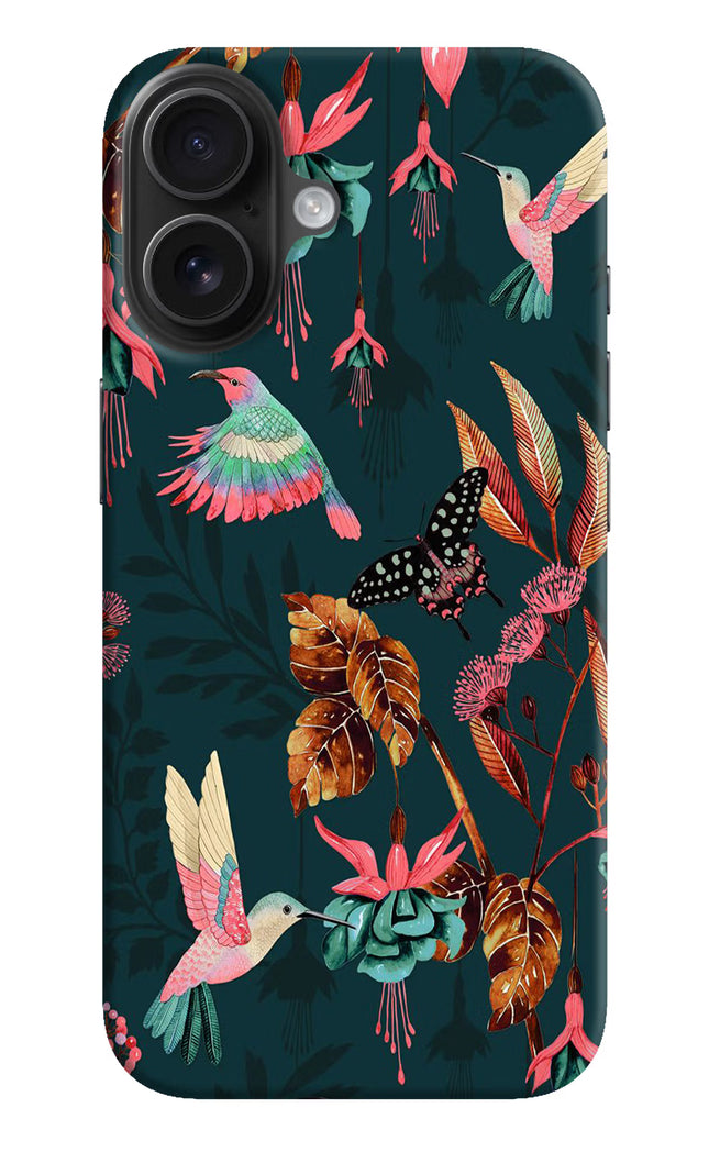 Birds iPhone 16 Hard Case Back Cover by Casekaro