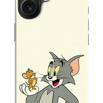 Tom & Jerry iPhone 16 Hard Case Back Cover by Casekaro