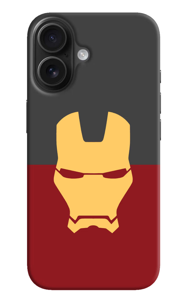 Ironman iPhone 16 Hard Case Back Cover by Casekaro