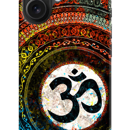 Om Cultural iPhone 16 Hard Case Back Cover by Casekaro