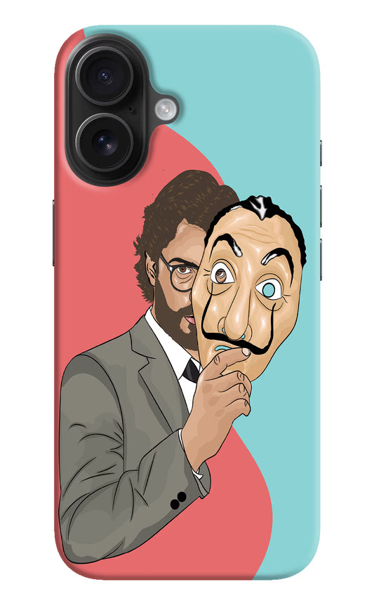 Professor iPhone 16 Hard Case Back Cover by Casekaro