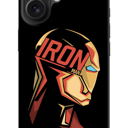 IronMan iPhone 16 Hard Case Back Cover by Casekaro