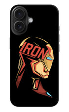 IronMan iPhone 16 Hard Case Back Cover by Casekaro