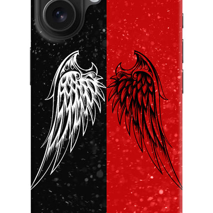 Wings iPhone 16 Hard Case Back Cover by Casekaro