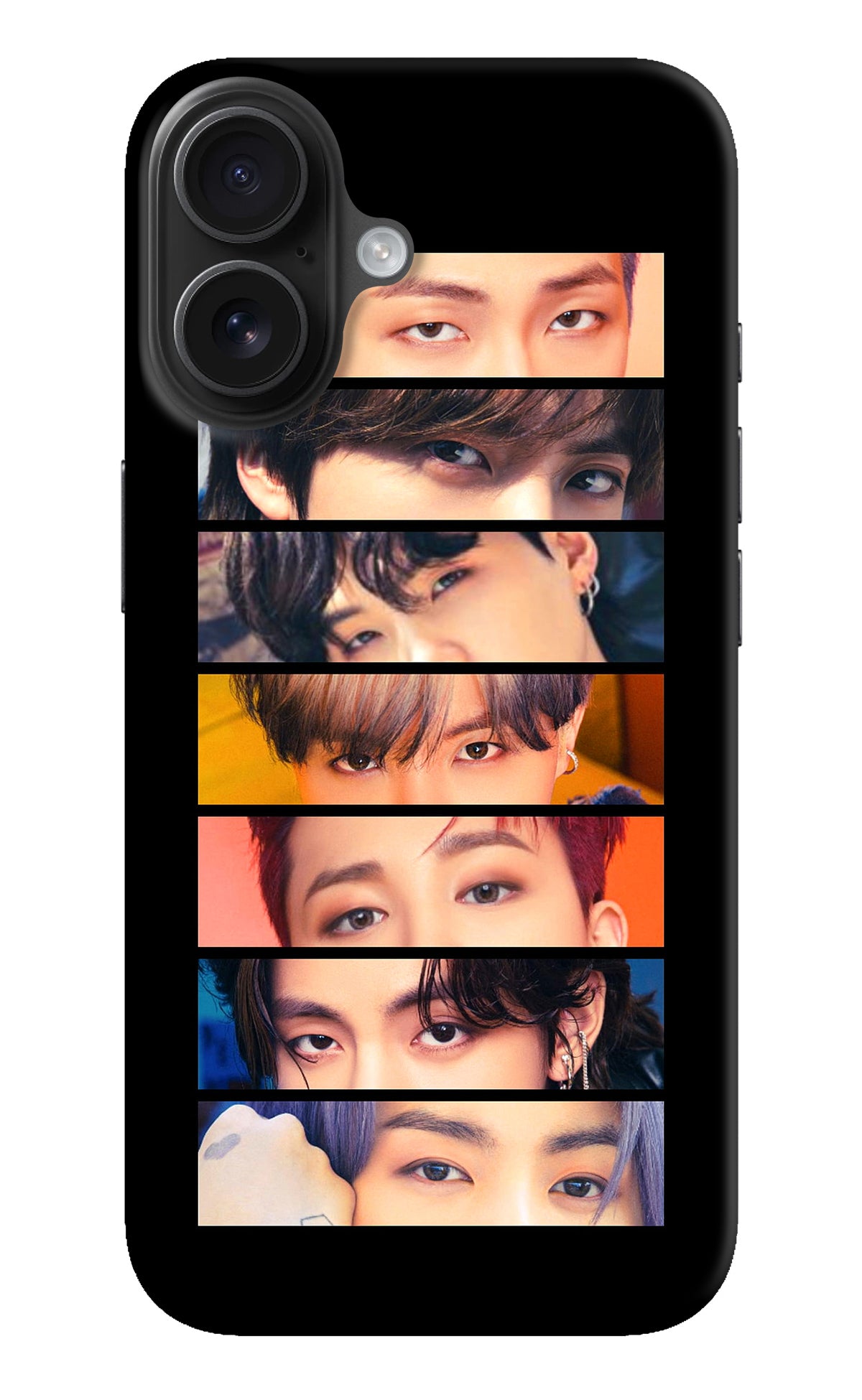 BTS Eyes iPhone 16 Back Cover