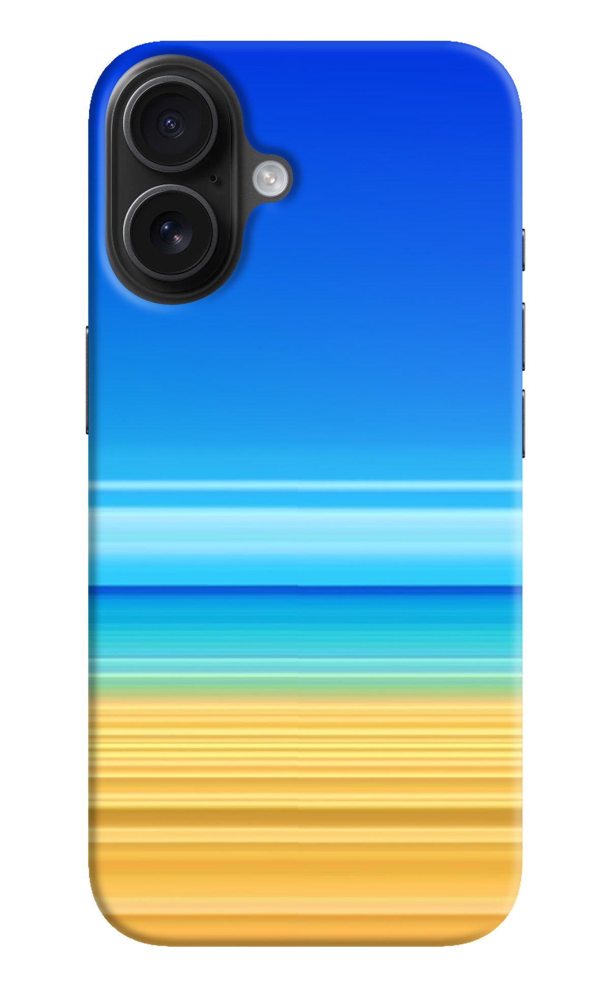 Beach Art iPhone 16 Back Cover