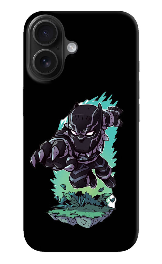 Black Panther iPhone 16 Hard Case Back Cover by Casekaro