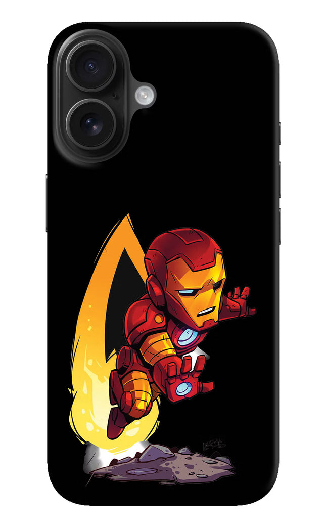 IronMan iPhone 16 Hard Case Back Cover by Casekaro