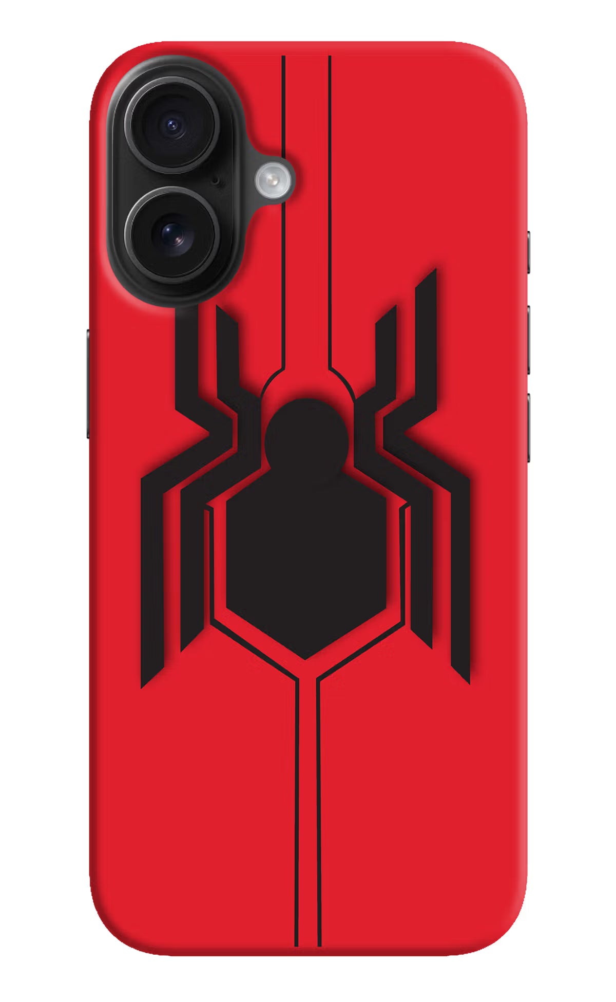 Spider iPhone 16 Hard Case Back Cover by Casekaro