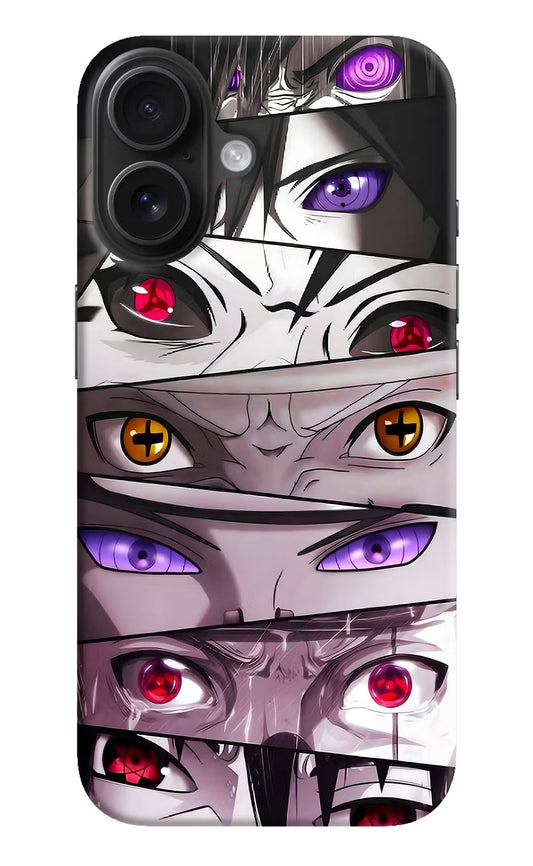 Naruto Anime iPhone 16 Hard Case Back Cover by Casekaro