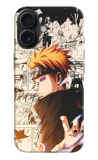 Pain Anime iPhone 16 Hard Case Back Cover by Casekaro