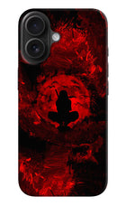 Itachi Uchiha iPhone 16 Hard Case Back Cover by Casekaro