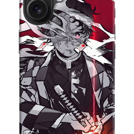 Demon Slayer iPhone 16 Hard Case Back Cover by Casekaro