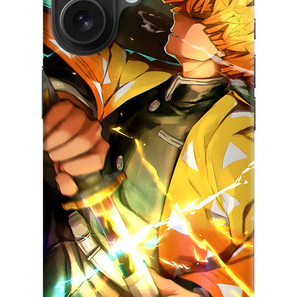 Demon Slayer iPhone 16 Hard Case Back Cover by Casekaro