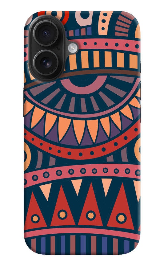 African Culture Design iPhone 16 Back Cover