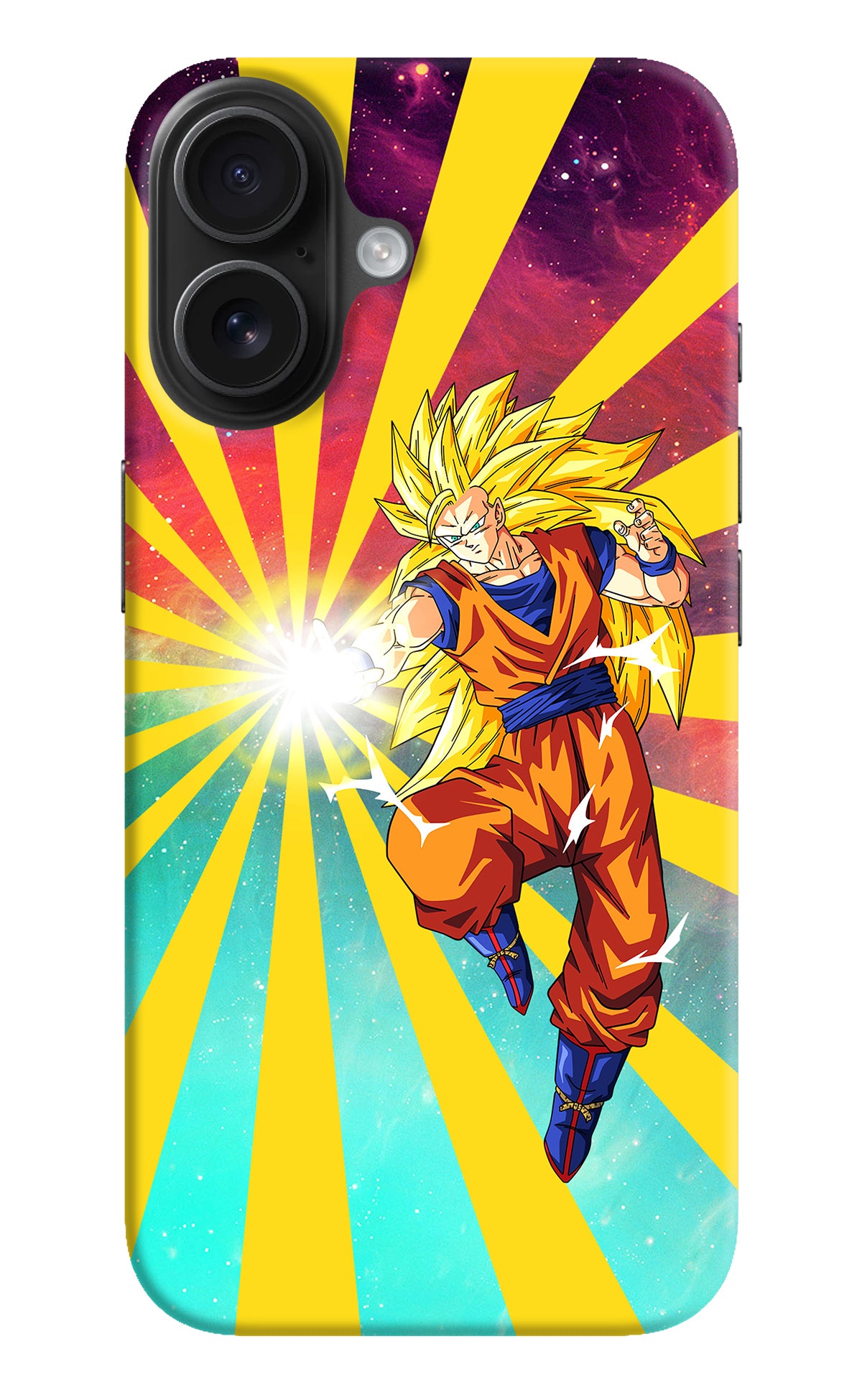 Goku Super Saiyan iPhone 16 Back Cover