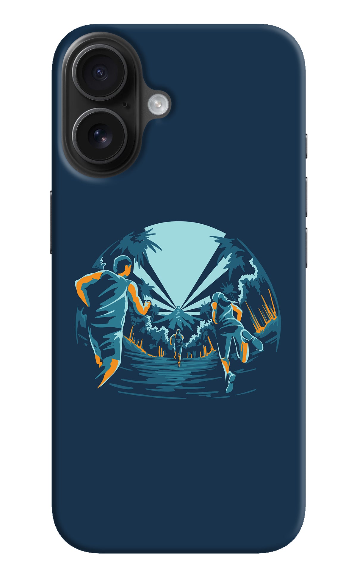 Team Run iPhone 16 Back Cover