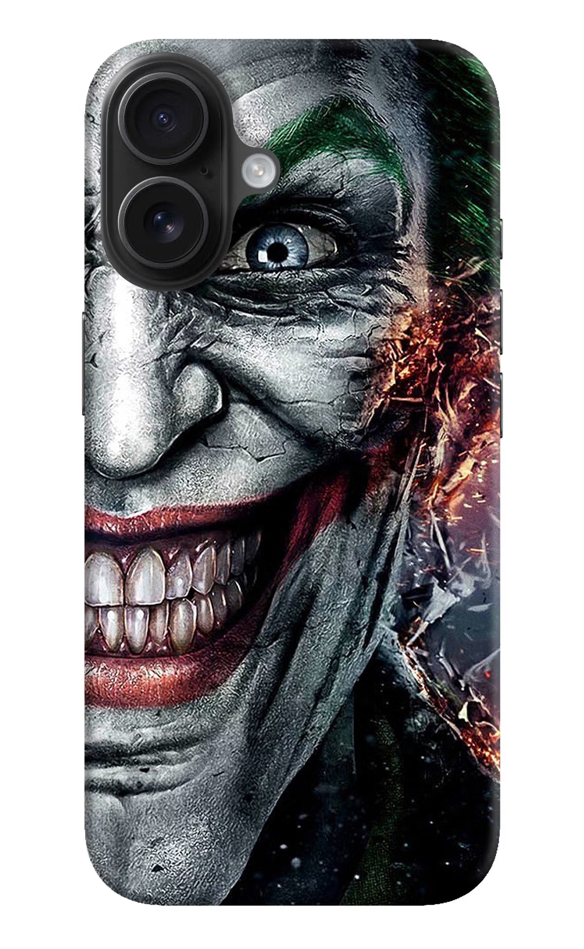 Joker Cam iPhone 16 Hard Case Back Cover by Casekaro