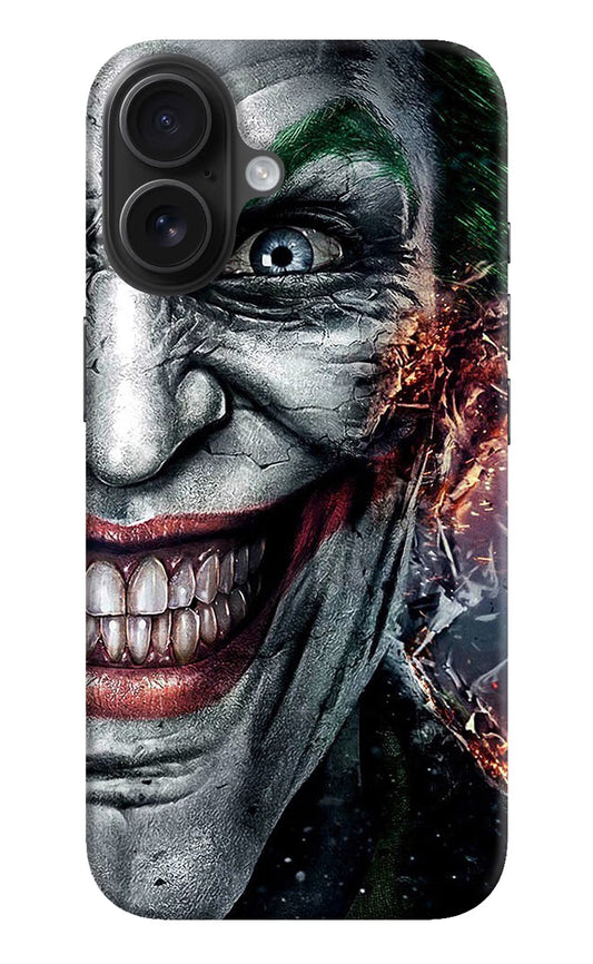 Joker Cam iPhone 16 Hard Case Back Cover by Casekaro