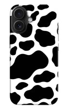 Cow Spots iPhone 16 Hard Case Back Cover by Casekaro