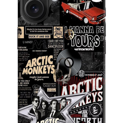 Arctic Monkeys iPhone 16 Hard Case Back Cover by Casekaro