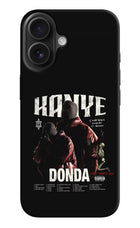 Donda Kanye West iPhone 16 Hard Case Back Cover by Casekaro