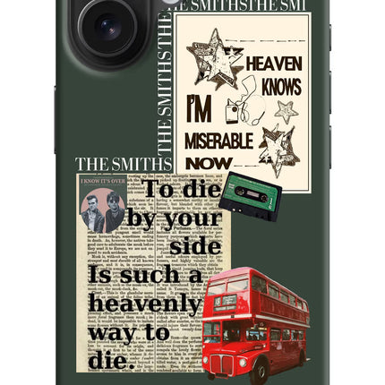 The Smiths iPhone 16 Hard Case Back Cover by Casekaro