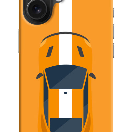 Highway Pursuit iPhone 16 Hard Case Back Cover by Casekaro