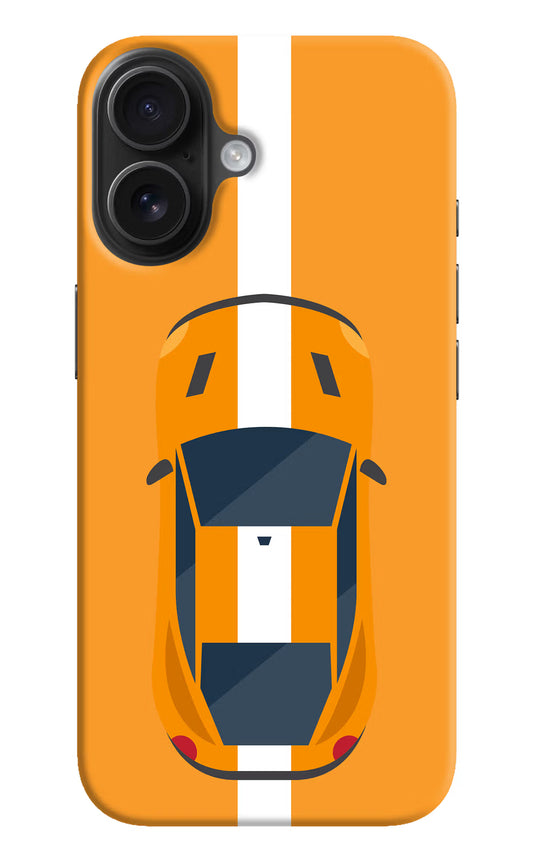 Highway Pursuit iPhone 16 Hard Case Back Cover by Casekaro