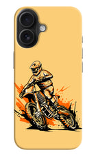 Off-Road Fury iPhone 16 Hard Case Back Cover by Casekaro