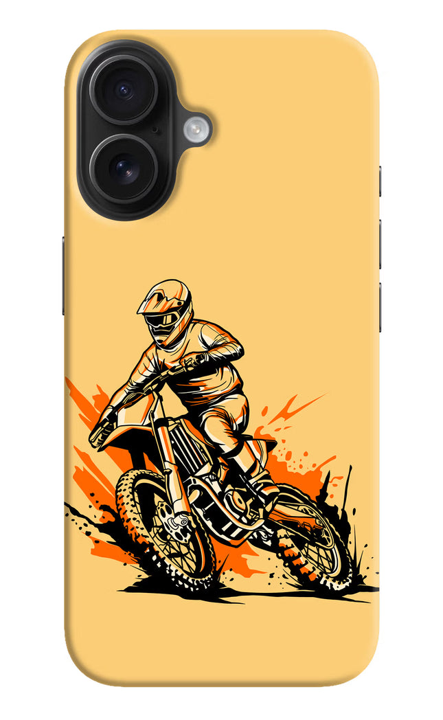 Off-Road Fury iPhone 16 Hard Case Back Cover by Casekaro