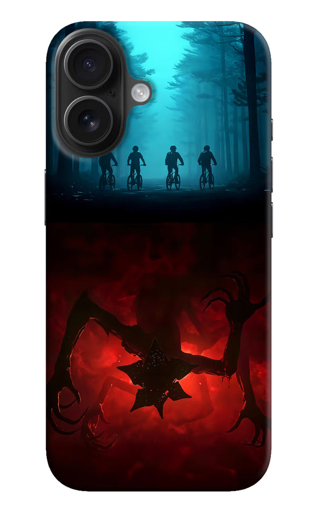 Ordinary Things Downside Up iPhone 16 Hard Case Back Cover by Casekaro