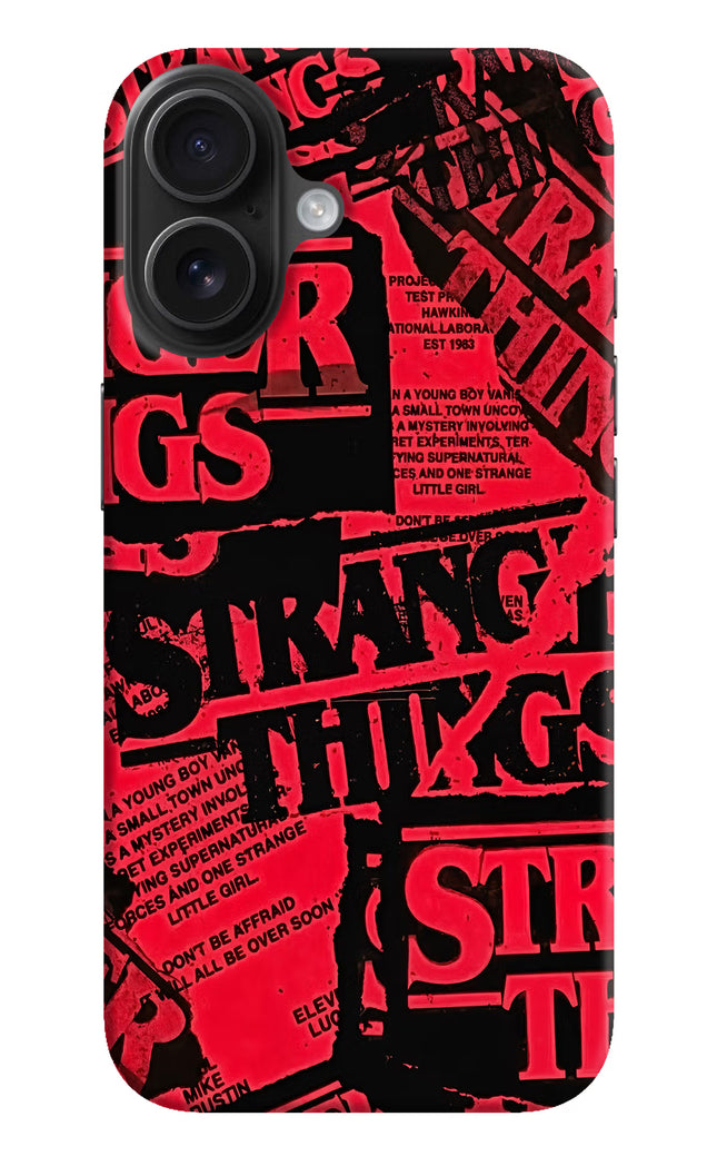 Ordinary Things iPhone 16 Hard Case Back Cover by Casekaro
