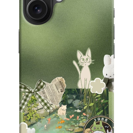Aesthetic anime iPhone 16 Hard Case Back Cover by Casekaro