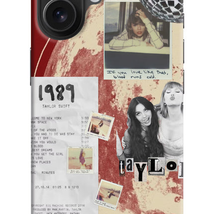 Taylor Swift iPhone 16 Hard Case Back Cover by Casekaro