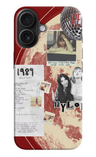 Taylor Swift iPhone 16 Hard Case Back Cover by Casekaro